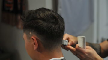 Barber Giving Haircut in Ottawa